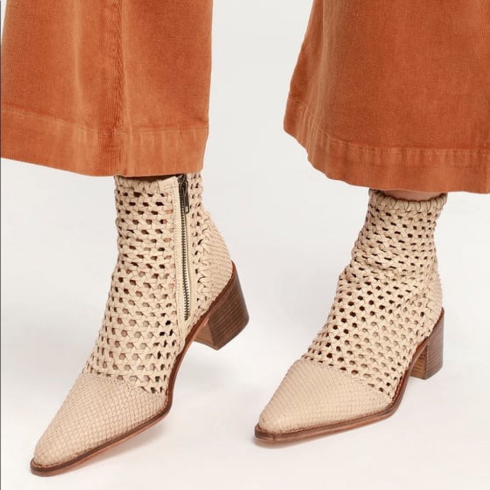 Free People In The Loop woven bootie